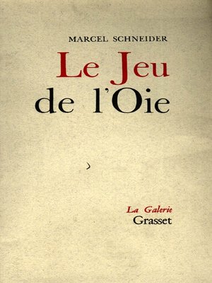 cover image of Le jeu de l'oie